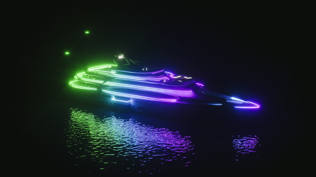 Neon Yacht
